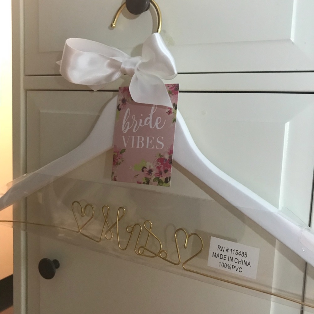 “Mrs.” Hanger for Bride